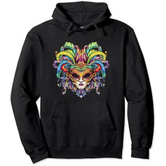 Fasching Karneval Venezianische Maske Pulovers Hoodie