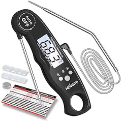 Hevanto Instant Read Roasting Thermometer (Black/White)