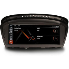 4 Core 8.8 Inch Android 10 Car Radio for BMW 3 Series E90 E91 5 Series E60 E61 6 Series E63 E64 CCC with OEM Screen Supports GPS Navigation Carplay Android Car IPS WiFi 4G DAB+ DVR TPMS