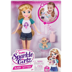 Zuru Sparkle Girlz Babysitter doll set