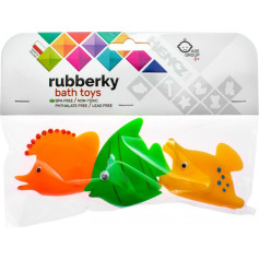 Rubberky fish bath toys