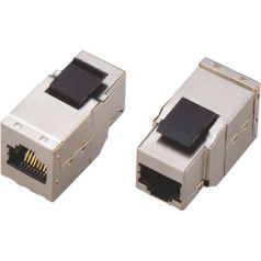 RJ45-RJ45 connector for stp panel, category 6a