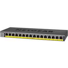 Switch gs116pp unmanaged switch 16xge poe+