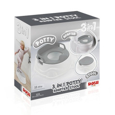 3 in 1 bottom gray potty