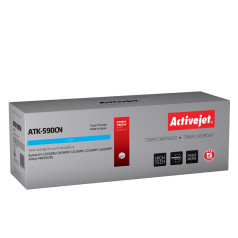 Effiki Activejet toner atk-590cn (replacement kyocera tk-590c; supreme; 5000 pages; blue)