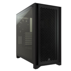 4000d airflow tg black mid tower atx korpuss