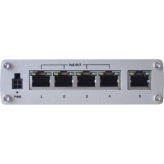 Industrial switch tsw100 4xpoe+, 5xgigabit