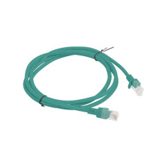 Patchcord utp lanberg pcu6-10cc-0150-g (rj45 - rj45 ; 1,5m; utp; cat. 6; zaļa krāsa)