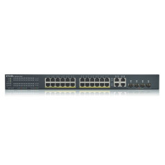 Switch gs1920-24hpv2 28port 24xgb and 4xgb 375w poe nebulaflex cloud