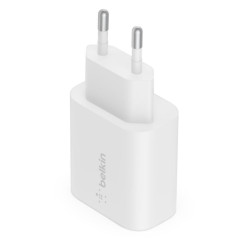 25W USB-C Power Delivery 3.0 pps wall charger, white