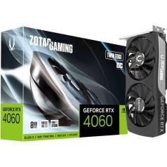 Zotac Gaming GeForce Rtx 4060 Twin Edge OC 8GB GDDR6 grafikas karte