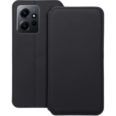 Fusion Dual Pocket Book case for Xiaomi Redmi Note 12 4G black