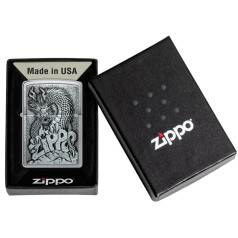 Zippo Lighter 48902 Dragon Emblem