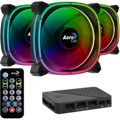 Aerocool Astro 12 Pro ARGB 12cm Remote Control Computer Cooler Kit