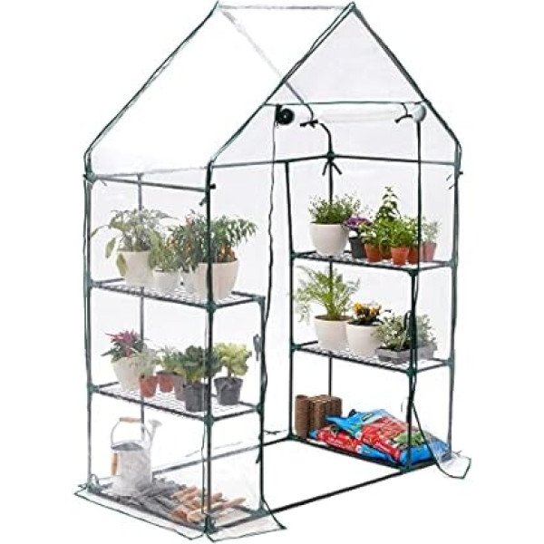 Bramble - Premium Garden Greenhouse Foil Greenhouse with Ground