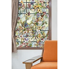 Artscape Rankgitter Fensterfolie 61x92cm, Vinyl, grün, 91.4 x 61 x 0.02 cm