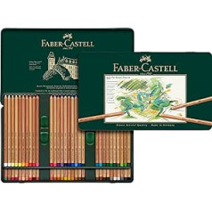 Faber Castell Pitt pasteļzīmuļi skārda 60