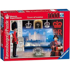 Ravensburger Historic Palaces, Londonas tornis, mīklu spēļu komplekts, 1000 gab