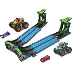 Mattel Hot Wheels Monster Trucks Pista Roarin' Rumble HCJ77 rotaļlieta, daudzkrāsaina (MATHCJ77)