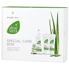 LR ALOE VIA Aloe Vera Spezial-Pflege Box (Gelkonzentrat, Propolis-Creme, Notfallspray)