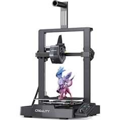 Oficiālais Creality Ender 3 V3 SE 3D printeris ar 250 mm/s drukas ātruma CR pieskāriena deformācijas sensoru automašīnu izlīdzināšanai Sprite tiešajam ekstrūderim ar divu Z ass un Y ass drukas izmēru 8,6 x 8,6 x 9,8 collas