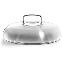 Fissler Original Profi Collection / Stainless Steel High-Lid Round Diameter 24 cm for Pots, Pans and Serving Pans - Induction