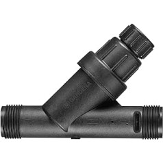 Gardena Sprinkler System Pressure Reducer: Pressure Regulator for Constant Water Pressure of Maximum 3.1 Bar, Accessories for Garden Watering to Compensate for Pressure Fluctuations (8200-20)