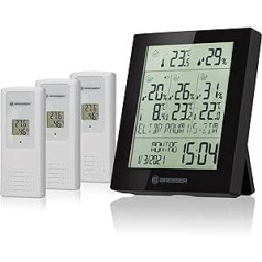 Bresser Quadro Neo Thermal and Hygrometer Black