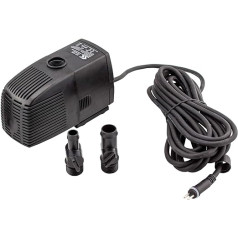 Kerry Electronics KEP1500LL: 1500 litru rezerves sūknis bez transformatora 12V maiņstrāva KEP1500L 25W (kā Jebao WP1500)