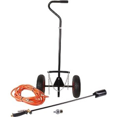 Gardinger SuperFlame Mobile Weed Burner Complete Set for Propane Bottle