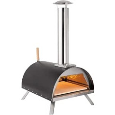 Alfresco Chef Ember Wood Stove and Pizza Peel