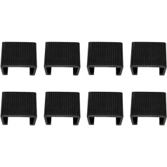 YSfuyi 8 Stück Weidenmöbel-Clips, Sofa-Clips, Abschnittverbinder für Sofa, Rattan, Stuhl für Garten, Restaurant, Outdoor (iekšējais laukums: 42,5 mm)