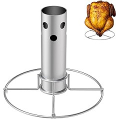 AJinTeby Bierdosenhalter für CharBroil Big Easy Truthahnfritteuse Zubehör, Edelstahl Truthahnfritteuse Geschmack Infuser Ständer, Ersatz für CharBroil 4897766R06