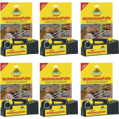 6 x Neudorff Sugan Vole Traps