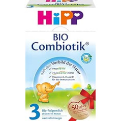 HiPP 3 Bio Combiotik, Folgemilch ab dem 10. Monat (600 g)