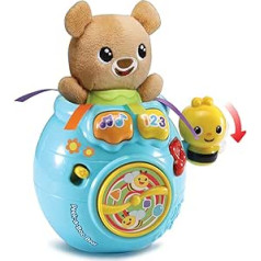 VTech 528303 Bear Baby Peek-a-Boo Bear, dažādas krāsas, 18 x 17 x 11,5 cm