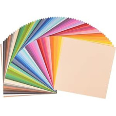 Florence Coloured Cardboard Smooth Multipack 30.5 x 30.5 cm Assorti