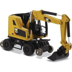 Diecast Masters 85658 Caterpillar kāpurķēžu ekskavators 336 Next Gen, detalizēts H0 CAT celtniecības transportlīdzeklis metāla kastē, mērogs 1:87, apm. 12 x 4,1 x 5,5 cm, 14+, piemērots dzelzceļa modeļiem un