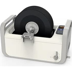 LifeBasis 7,5 l profesionālais CD-4875 digitālais ultraskaņas tīrītājs Ultraskaņas ierakstu tīrītājs ierakstu CD 35 kHZ 410 W ar ierakstu turētāju un daudzvirzienu drenāžas cauruli