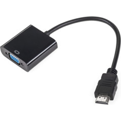 Adaptera savienotājs HDMI spraudnis - VGA + AUDIO ligzda