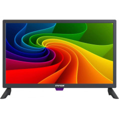 nvox digitālais HDTV LED 24 collu televizors ar dvbt/t2 hevc/h.265 uztvērēju 12/24/230v