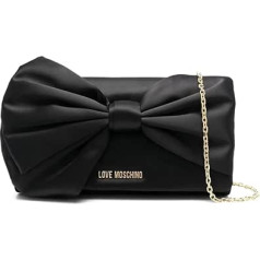 Love Moschino Ladies Black Shoulder Bag Jc4077pp1glo000, black