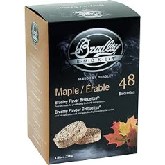 Bradley Smoker kļavu garšas bisketes