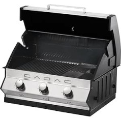 Cadac Gasgrill Meridian 3 Brenner iebūvēts 50mbar