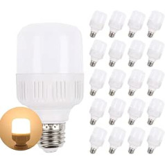 Mengjay E27 LED Glühbirne 9W Warmweiß 2700K-3000K 85W Leuchtmittel Entspricht 360° Abstrahlwinkel 900 Lumen Nicht Dimmbar 20er Pack