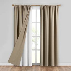 Elrene Home Fashions SunVeil Draft Excluder, īpaši plats termiskais aizkars, tekstilizstrādājumi, balts/krāšņs dārzs, 40 x 60 collas (1 starplika)