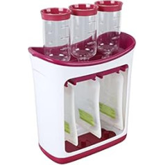 Alomejor Squeeze Station - Bag Filling Station for Semi-Solid Food for Babies and Toddlers, for Making Baby Food with Storage Bags
