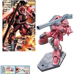 BANDAI — Master Grade Zaku Char's, versija 2.0 MS-06S 1/100, daudzkrāsains