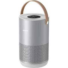 Smartmi Air Purifier Portable Works with HomeKit Alexa HEPA H13 Remove Odour Smoke Dust Pollen, Silver