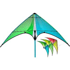 Prism Kite Technology Neutrino zaļā un zilā krāsā